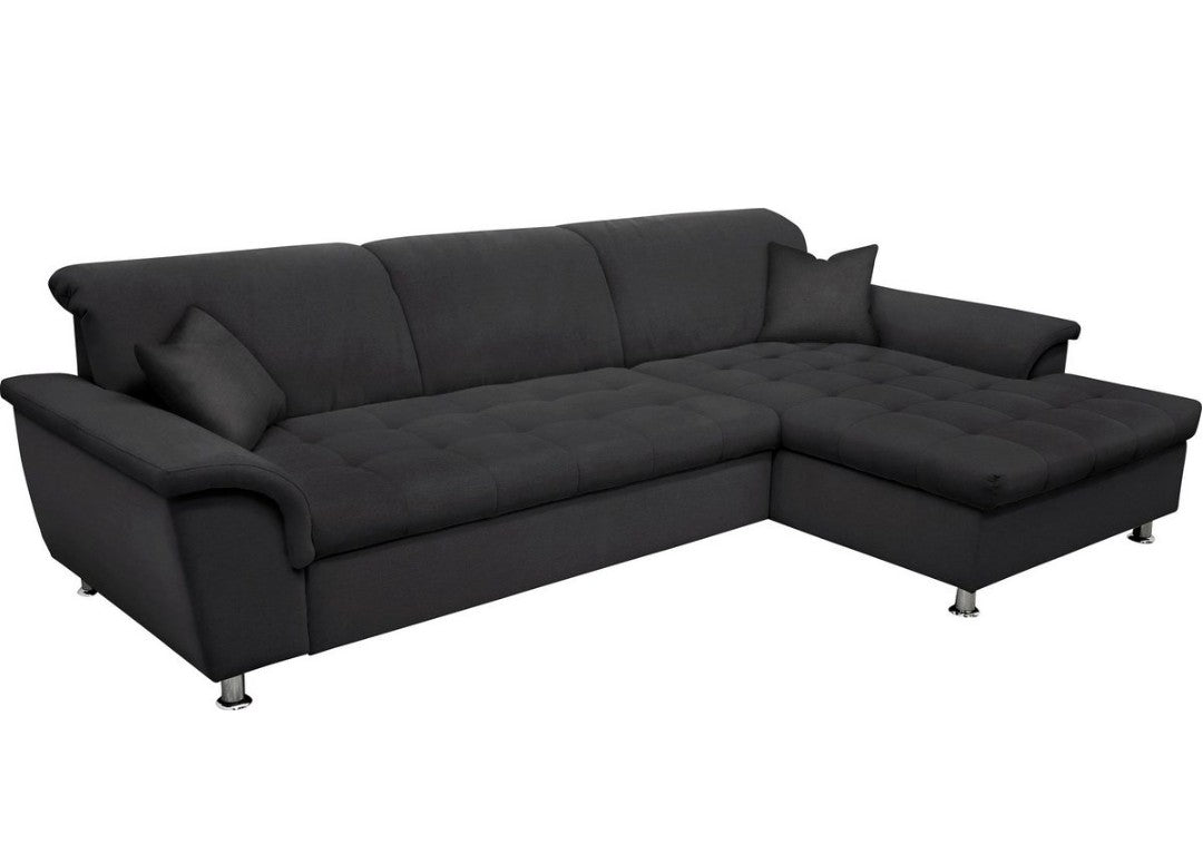 Ecksofa schwarz