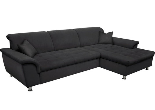 Ecksofa schwarz