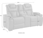 Relaxsofa Kinosofa 3-Sitzer Emden
