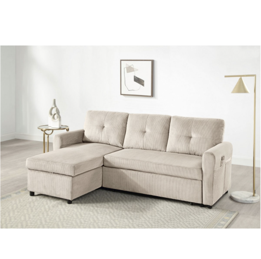 Ecksofa Gustavo mit Bettfunktion