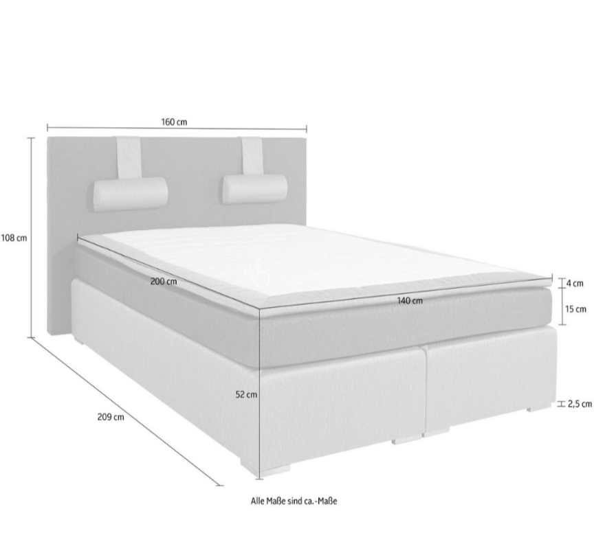 Boxspringbett Rick