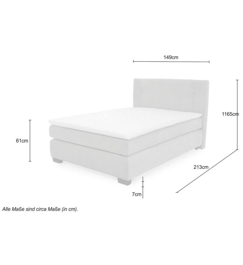 Boxspringbett 140x200