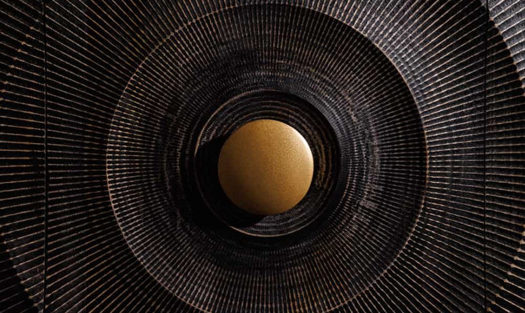 Sideboard Mango Massiv Gold