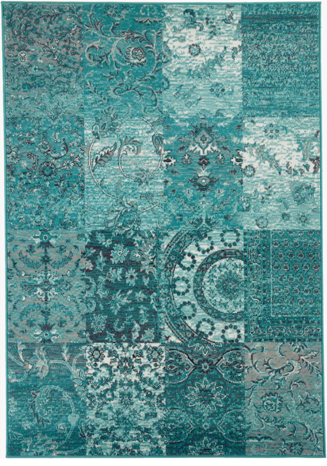 Teppich blau 150x80cm