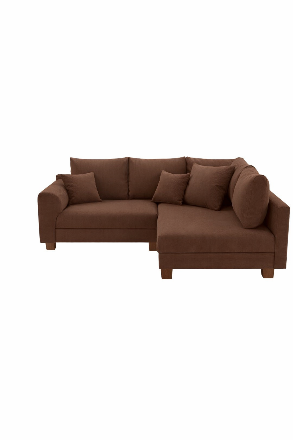 Ecksofa braun