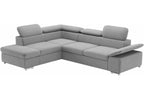 Ecksofa mit Kopfteilverstellung