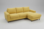 Ecksofa Ottomane rechts Cord Poso-vorbestellbar-