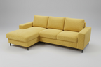 Ecksofa Ottomane links Cord Poso-vorbestellbar-