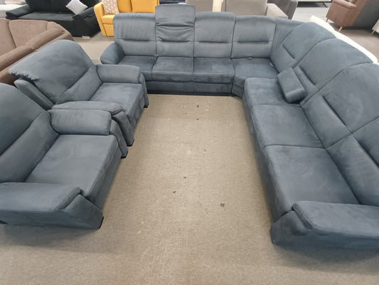 Ecksofa inklusive 2 Sessel