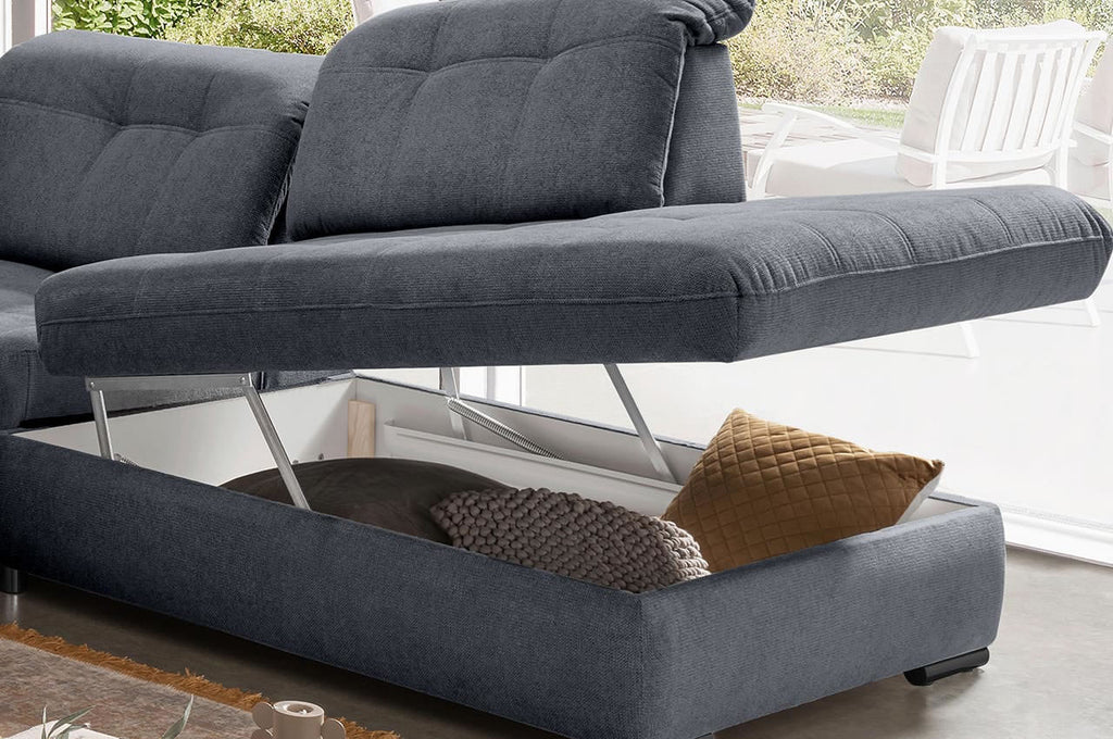 Wohnlandschaft Rigatti Anthrazit - bestellbar