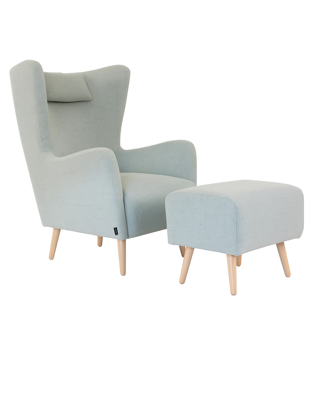 Sessel inklusive Hocker Mint