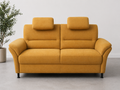 2-Sitzer Sofa Gelb