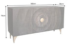 Sideboard Mango Massiv Gold