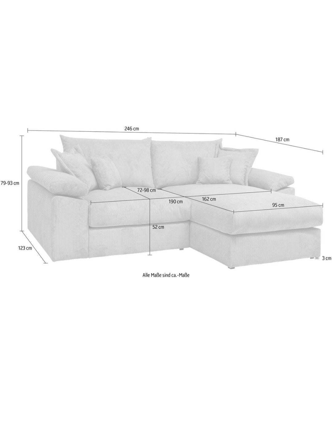 Ecksofa XL