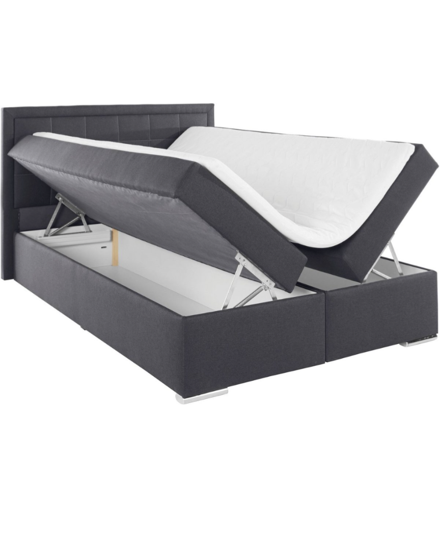 Boxbett mit Bettkasten 140x200cm