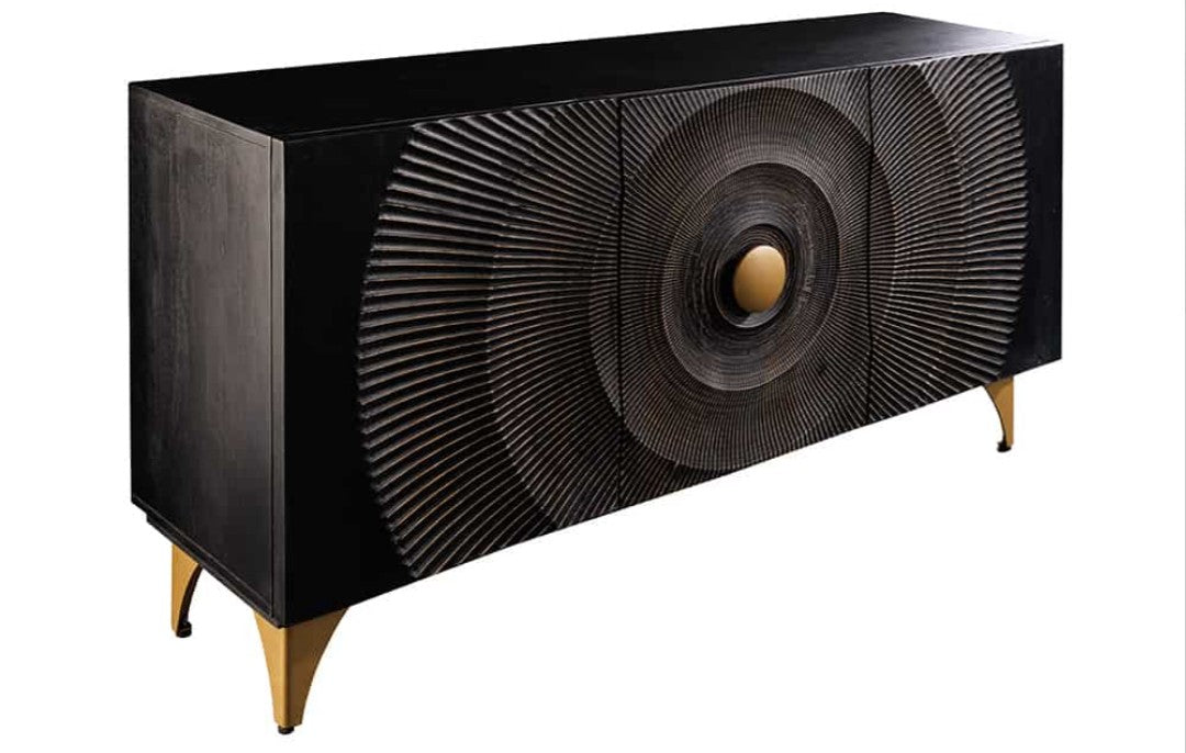 Sideboard Mango Massiv Gold