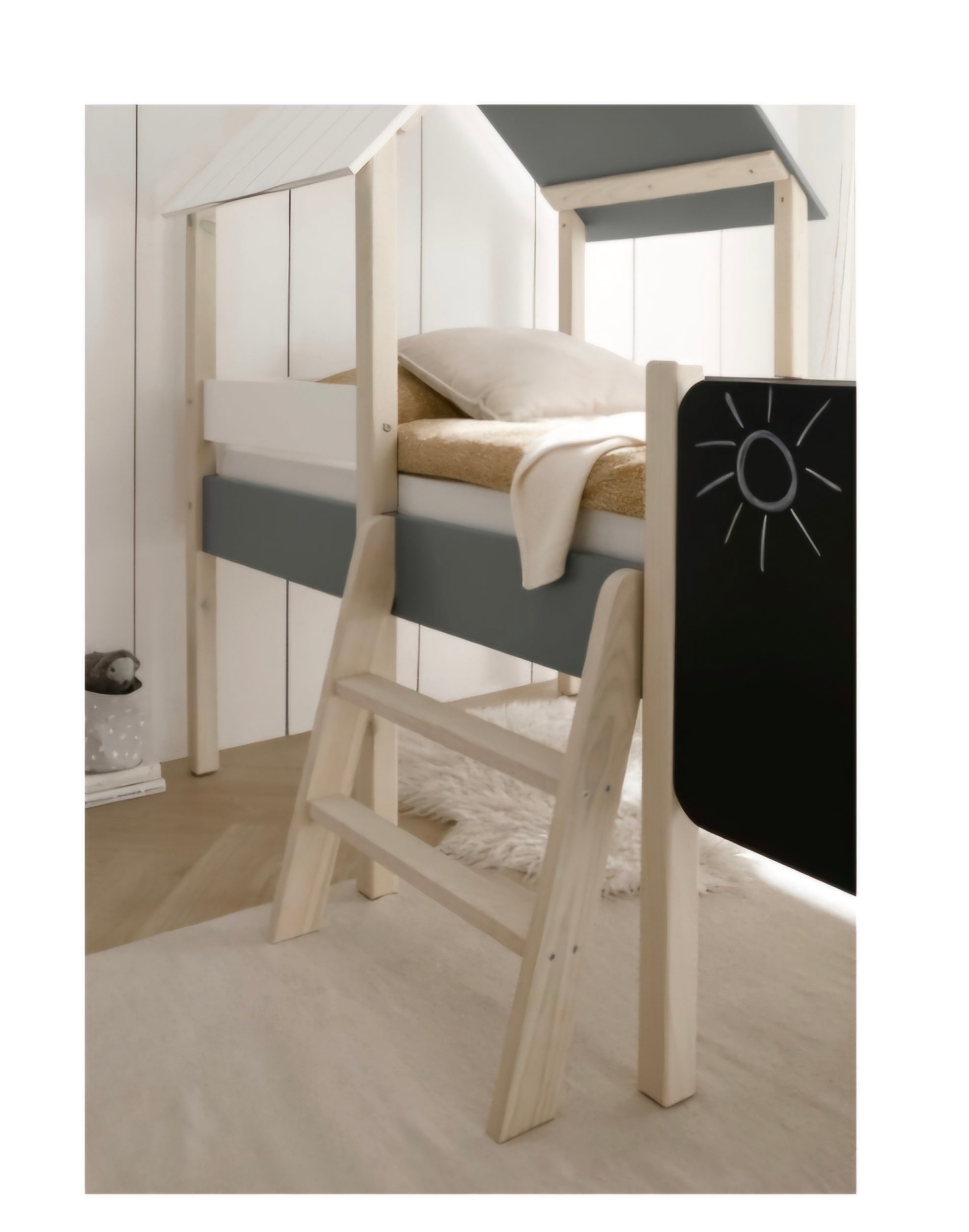 Kinder Hausbett / Hochbett