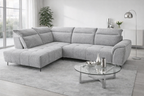 Ecksofa mit elektr. Sitzvorschub ganz nach deinem Wunsch!