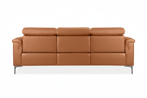 3-Sitzer Cognac