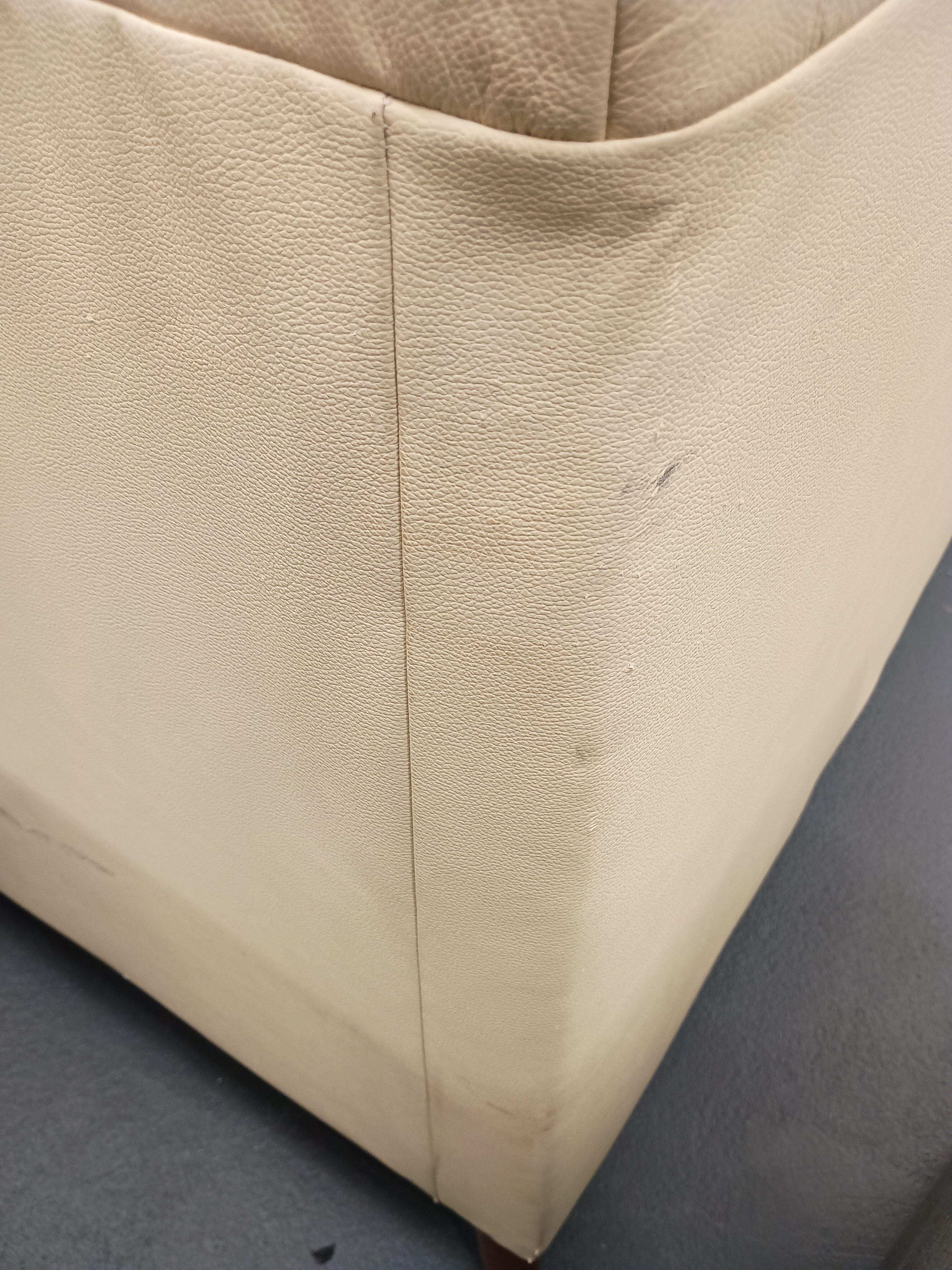 Outlet Ecksofa Echtleder