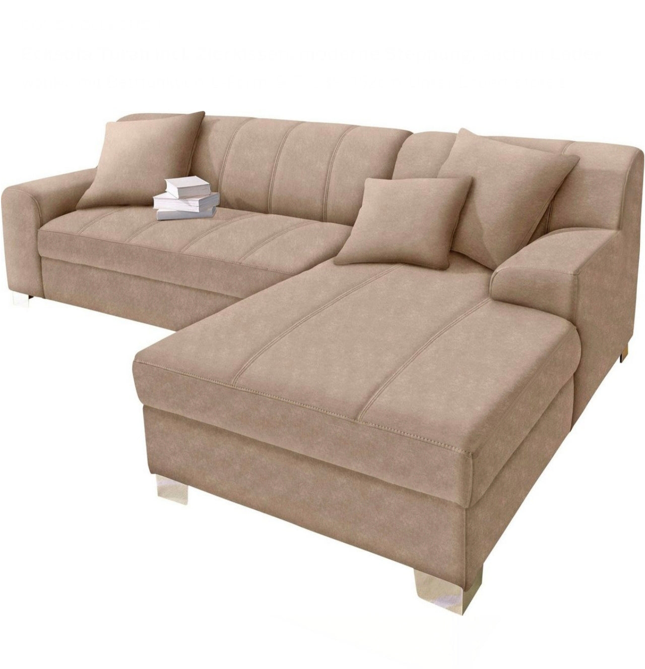 Ecksofa inklusive Zierkissen