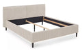 Polsterbettgestell 180x200cm Cord Beige