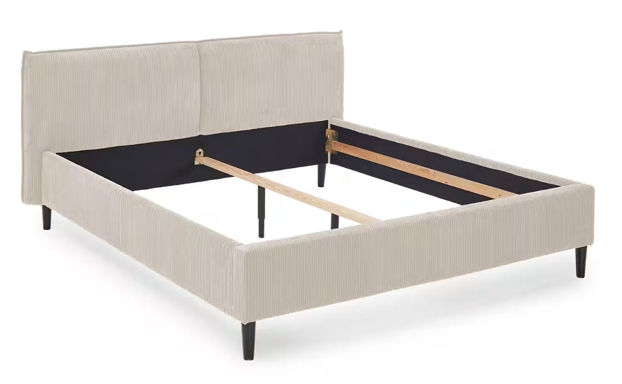 Polsterbettgestell 180x200cm Cord Beige