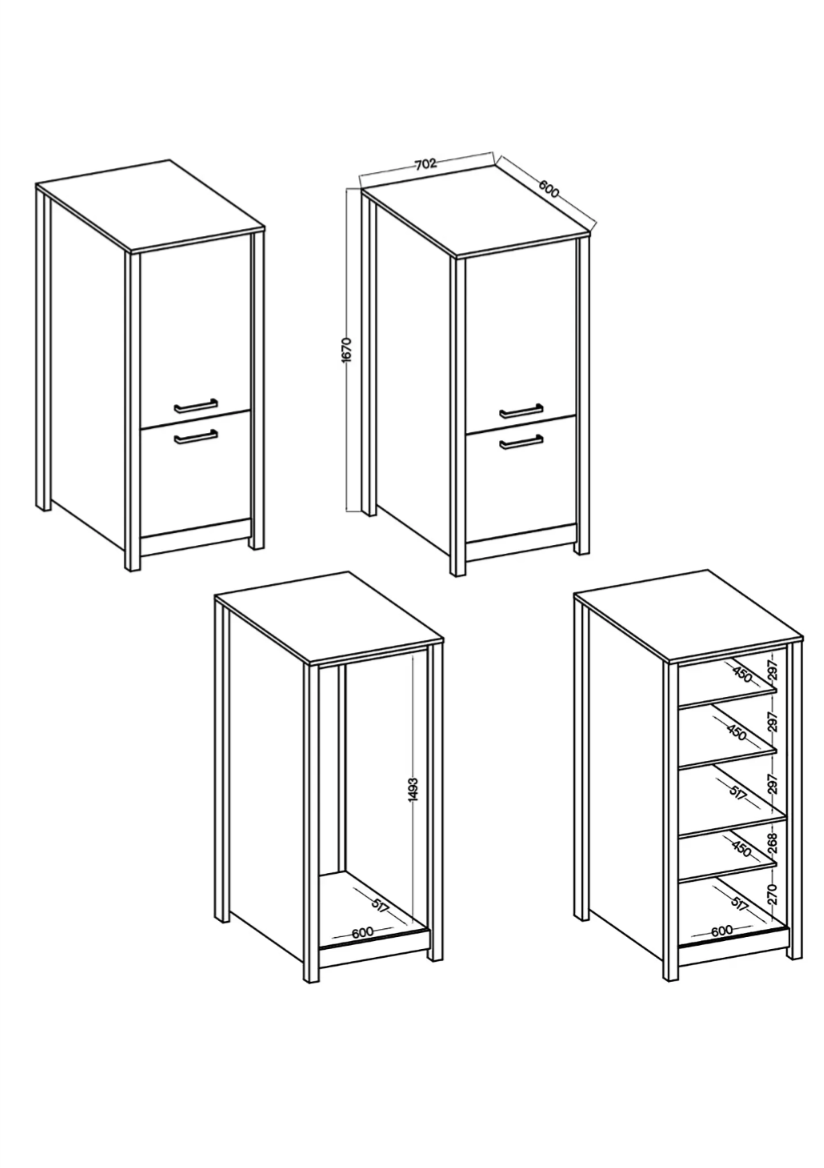 Küchen Geräteschrank /Einzelstück