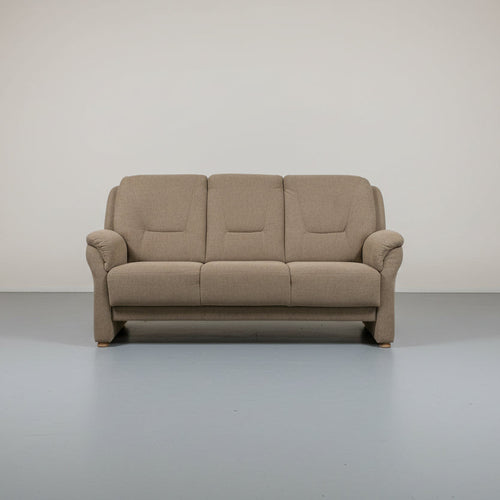 3-Sitzer Sofa mit Sessel und Hocker