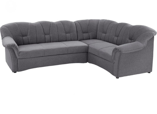 Ecksofa Ottomane links grau