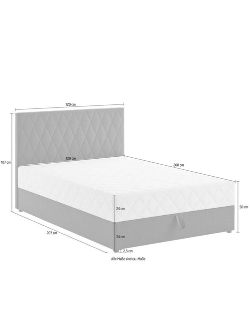 Boxspringbett 120x200cm