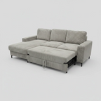 Ecksofa Ottomane links Cord Poso-vorbestellbar-