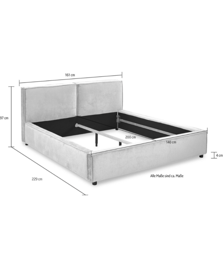 Polsterbettgestell
