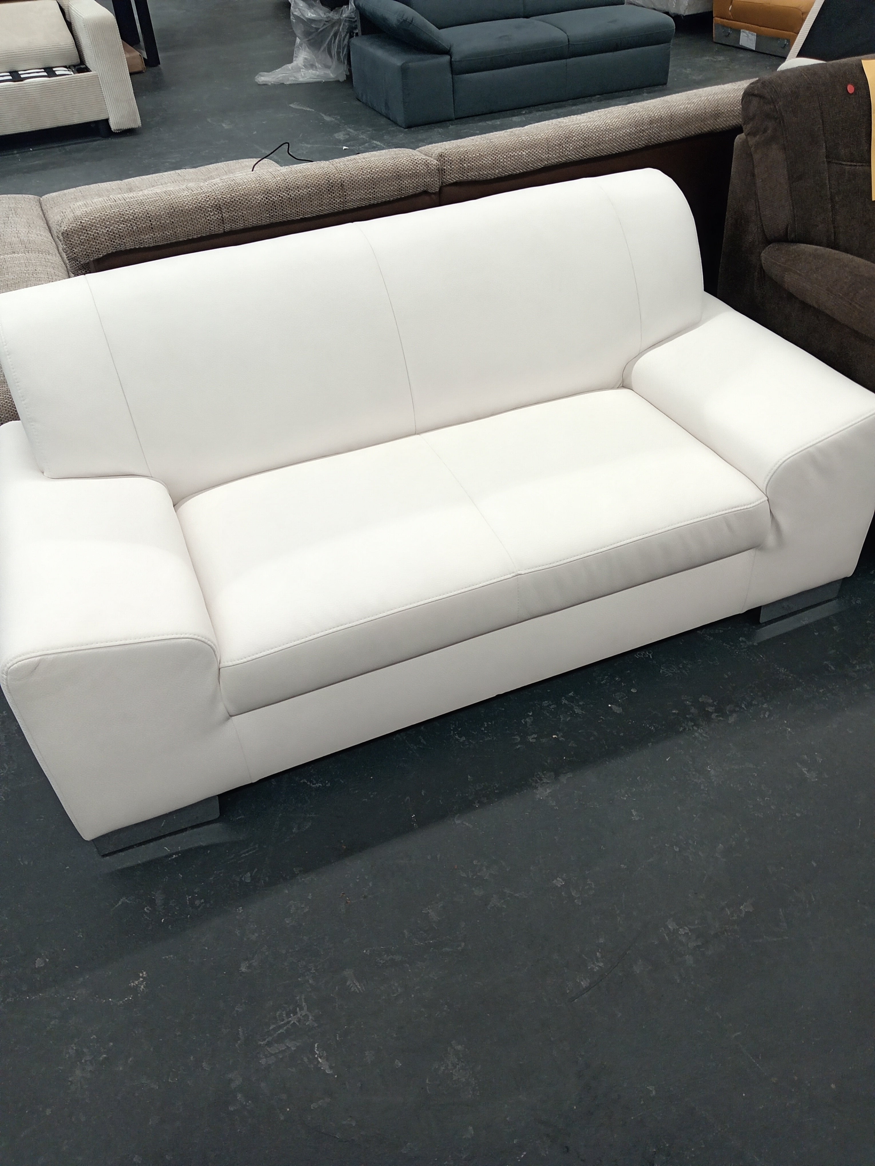 2-Sitzer weiß Outlet