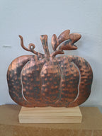 Deko Herbst Kürbis "Metallic"