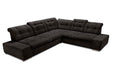 Ecksofa Pale mit Kopfteilverstellung