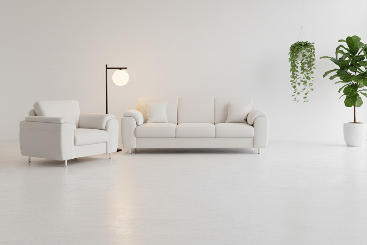 3-Sitzer mit Sessel