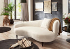 Chaiselongue Olivia - Sofa in Nierenform