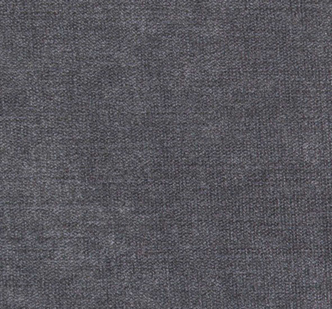 Ecksofa Chenilleoptik grau