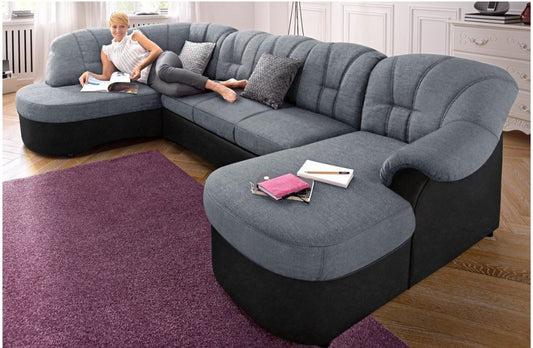 Wohnlandschaft mit Schlaffunktion