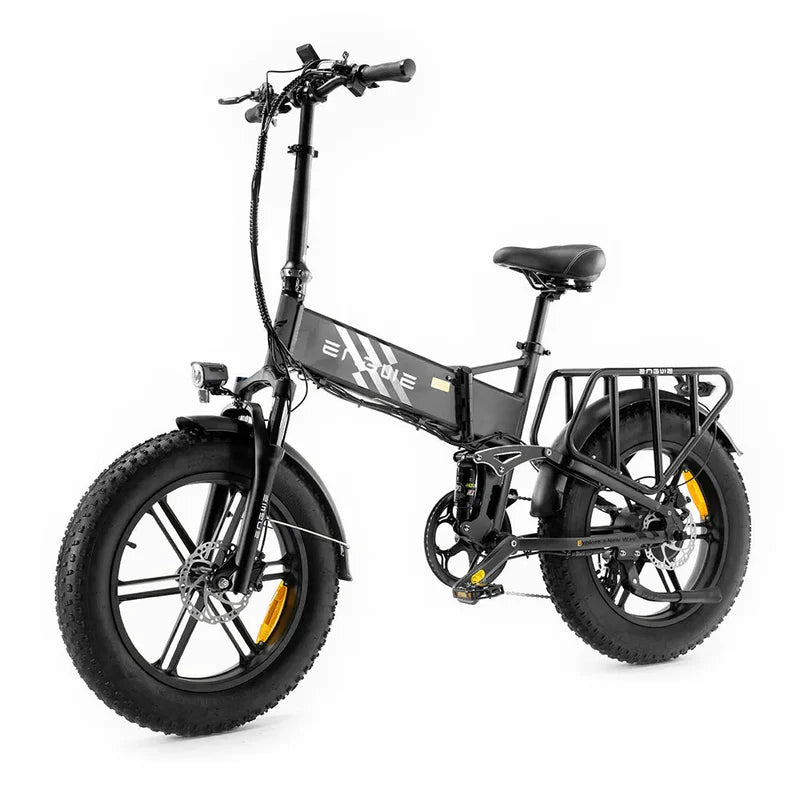 ENGWE Engine X Fatbike – 250 W Motor, faltbar, 20 Zoll, Shimano 8-Gang, hydraulische Scheibenbremsen, bis 120 km Reichweite