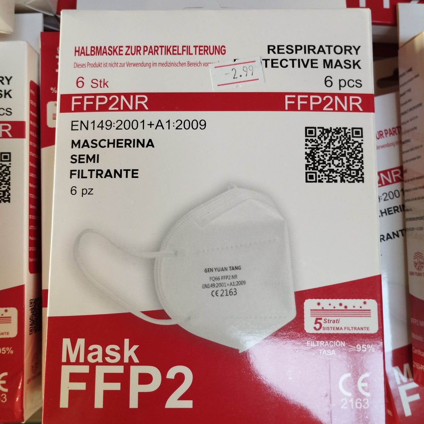 FFP2- Masken Sonderposten