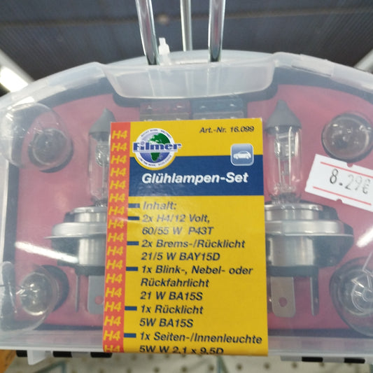 Auto Glühlampen-Set