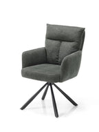 Esszimmerstuhl Struktur grau